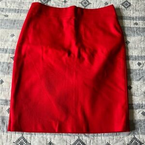 Dalia Collection Elegant Red Women's Skirt
